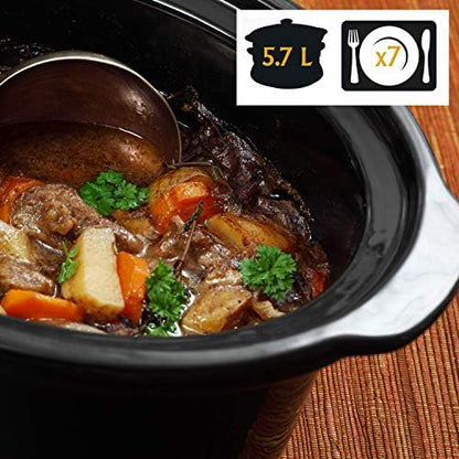 Cook & Carry 6 Quart Portable Slow Cooker - Curated Catalog E9