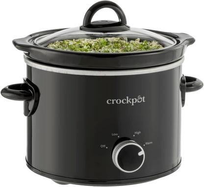 2 Quart Mini Slow Cooker – Classic Compact Cooker - Curated Catalog N3