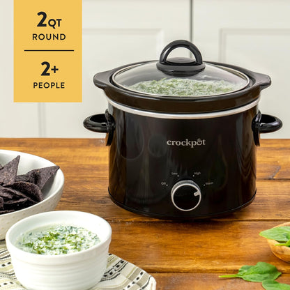 2 Quart Mini Slow Cooker – Classic Compact Cooker - Curated Catalog N3