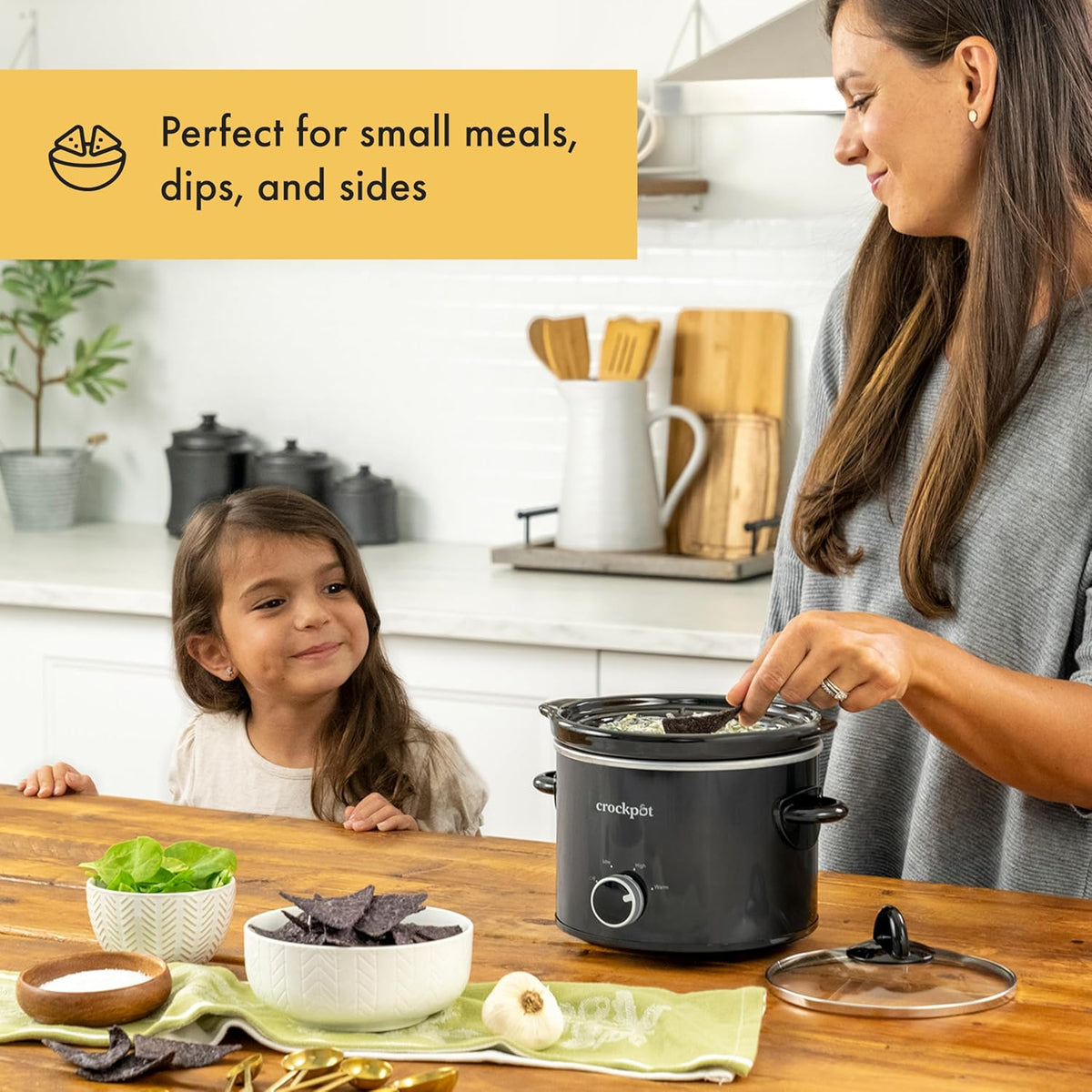 2 Quart Mini Slow Cooker – Classic Compact Cooker - Curated Catalog N3